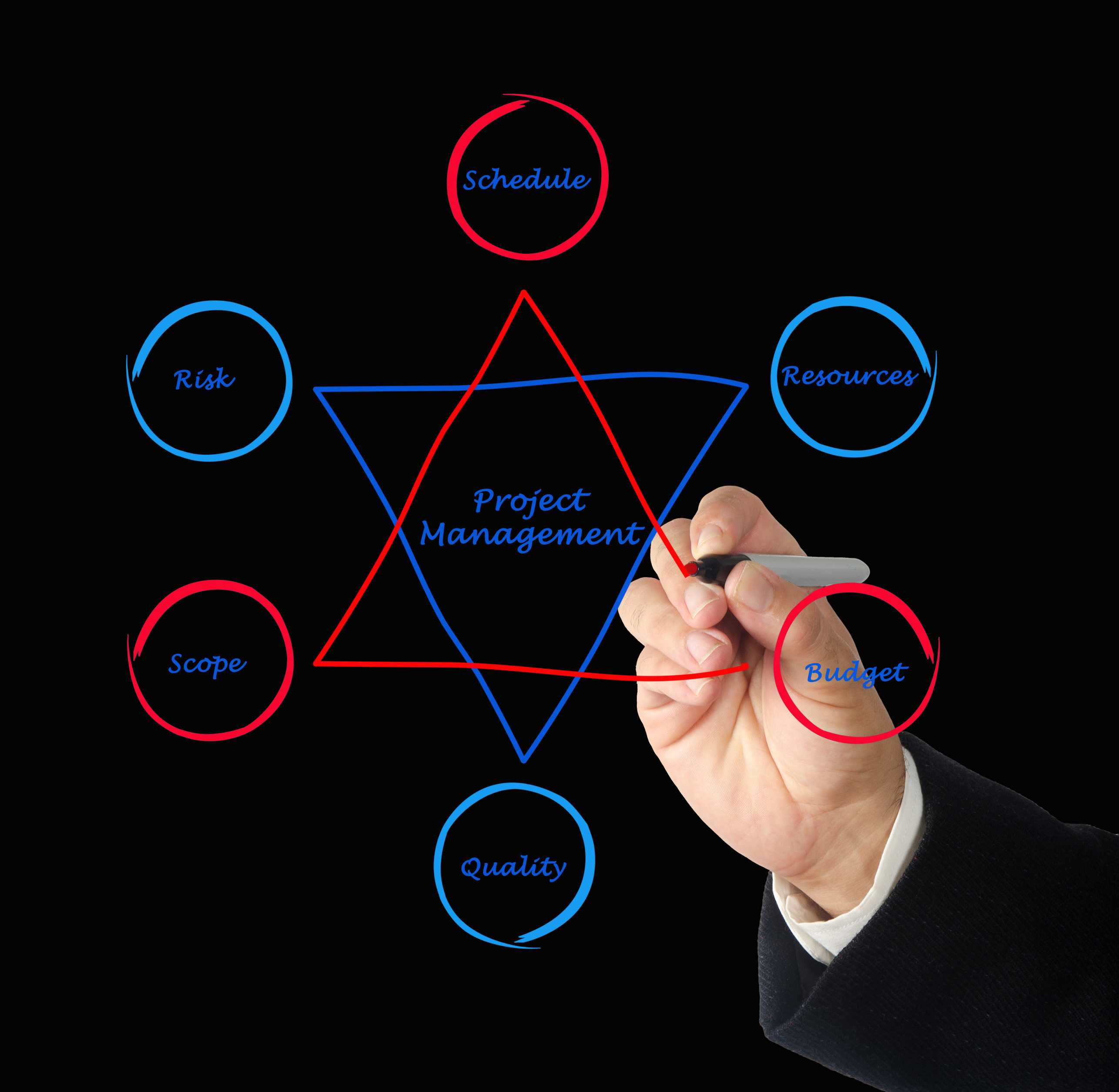 Enlarged view: Project management
